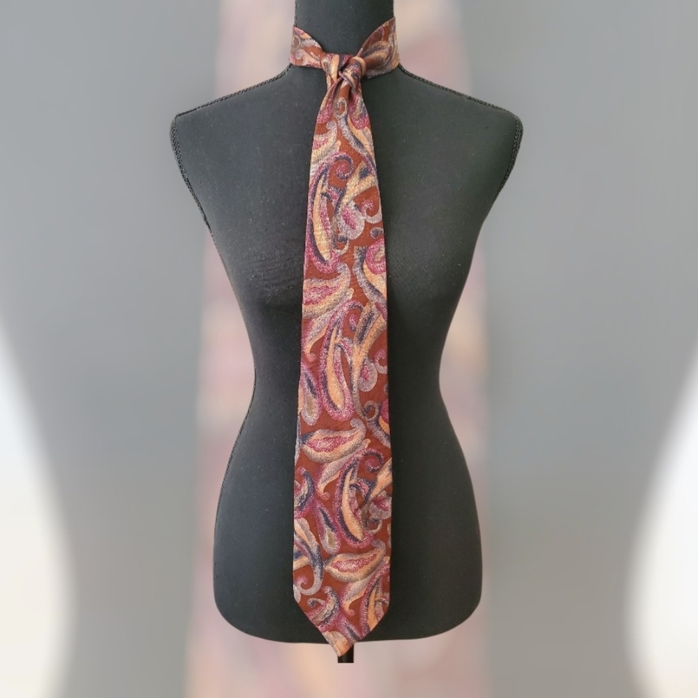 Robert Talbott Vintage Men's Paisley Silk Tie